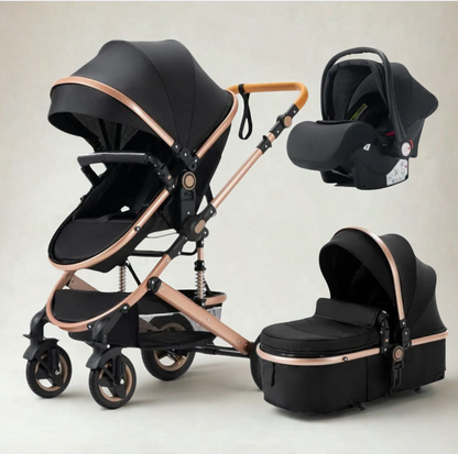 La Poussette N°1 de chez YAZOCO pour le confort et l'élégance.